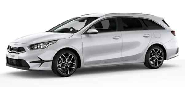 New Kia Ceed Station Wagon 2025 Model in Fusion White