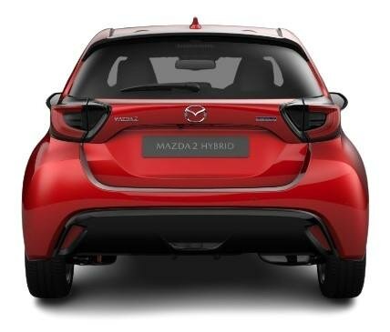 New Mazda 2 Hybrid 2024 in Formal Red