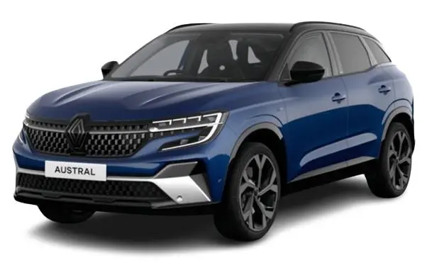 New Renault Austral2024 in Iron Blue with Diamond Black Roof
