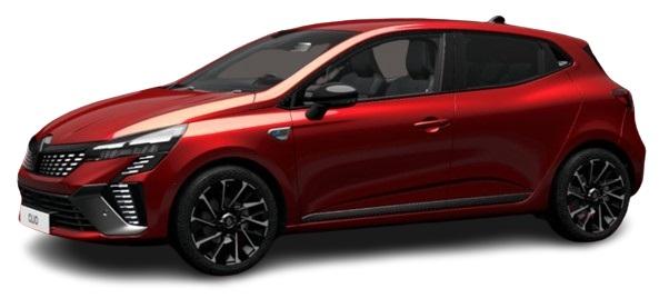 New Renault Clio 2024 in Flame Red