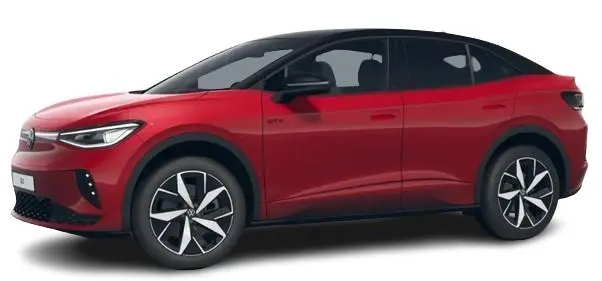 New Volkswagen ID.5 Coupe SUV 2024 in Red