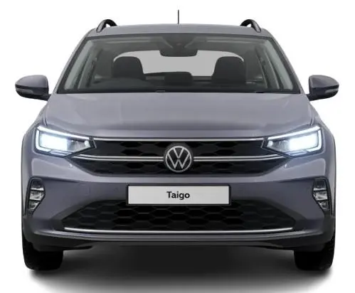 New Volkswagen Taigo Life Model in Smokey Grey - Front View