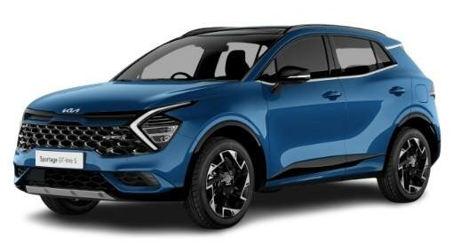 New Kia Sportage 2024 in Blue Flame Paint