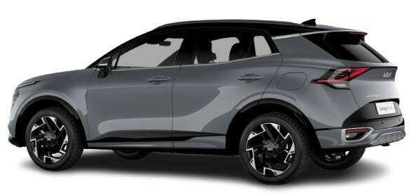 New Kia Sportage 2024 in Lunar Silver with a Black Roof