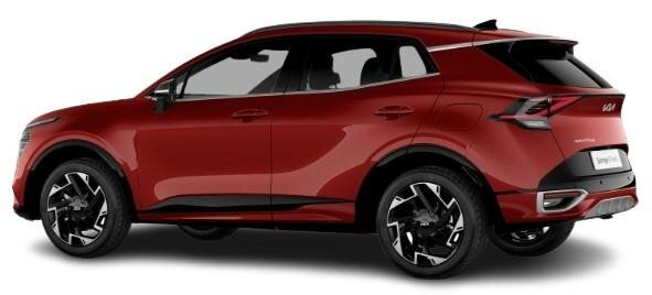 New Kia Sportage 2024 in Infra Red - Rear View