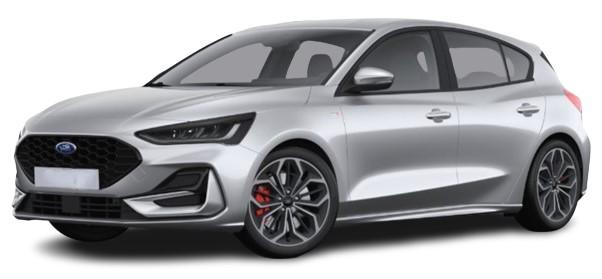 New Ford Focus in Moondust Silver Paint