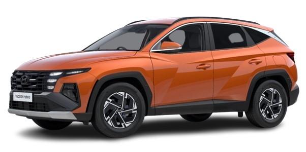 New Hyundai Tucson 2024 in Jupiter Orange Metallic Paint