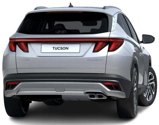 New Hyundai Tucson in Shimmering Silver Paint