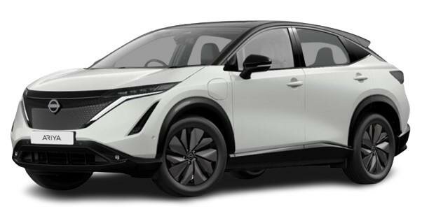 Nissan Ariya 2024 in Two Tone White Paint