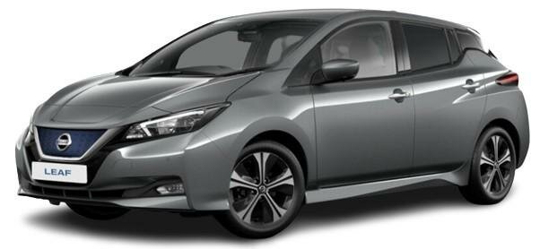 New Nissan Leaf 2024 in Gun Metal Grey Paint