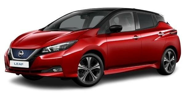 Nissan Leaf 2024 in Two Tone Magnetic Red