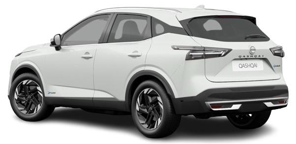 Nissan Qashqai N-Connecta in Pearl White Paint