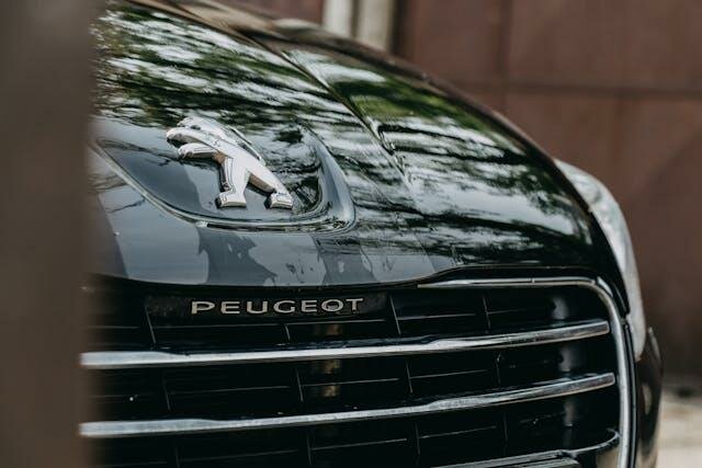 New Peugeot Car Front View
