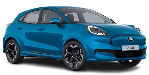 New Ford Puma 2025 in Digital Aqua Blue (uk-car-discount.co.uk)