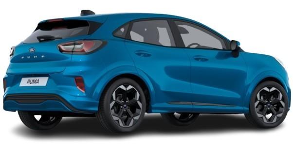 New Ford Puma 2025 in Digital Aqua Blue 1 (uk-car-discount.co.uk)