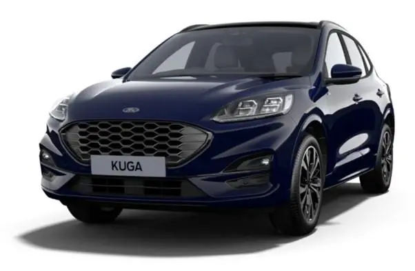 Image of a Ford Kuga 2024 in Chrome Blue