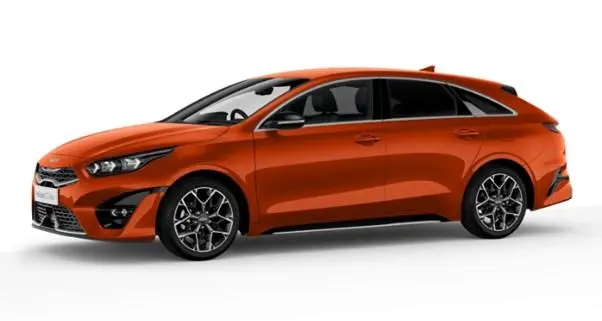 New Kia Pro Ceed 2024 2025 in Orange Fusion