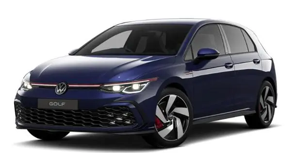 New Volkswagen Golf 8 2024 Model in Atlantic Blue