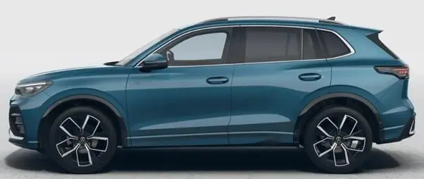New Volkswagen Tiguan 2024 in Nightshade Blue Metallic