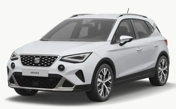 Image of a 2024 SEAT Arona in Nevada White