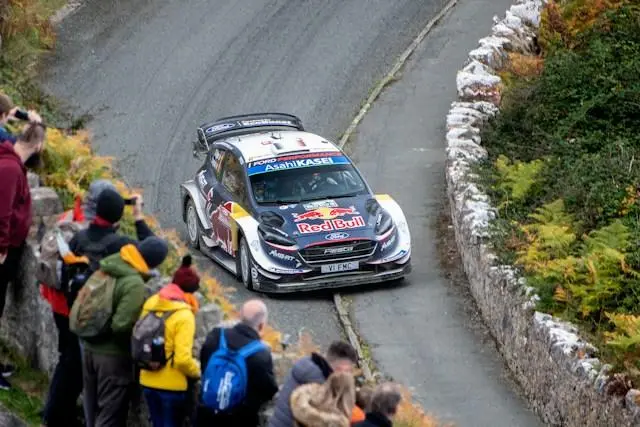 Image of a British Motor Sport Competition Race