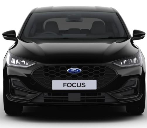 Image of a Ford Focus in Agate Black 2024 Model