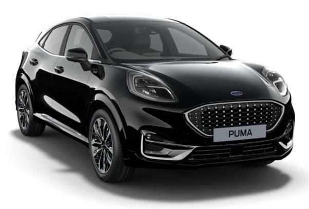 Image of a Ford Puma in Agate Black
