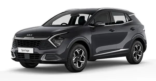 Image of a Kia Sportage 2024 Model in Dark Penta Metal 