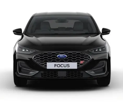 Image of a Ford Focus 2024 Model in Agate Black