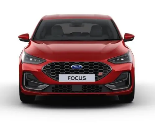 Image of a Ford Focus 2024 in Fantastic Red Paint