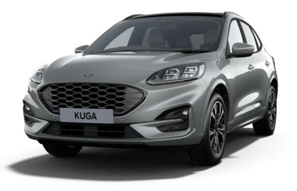 Image of a New Ford Kuga in Solar Silver 2024 Model