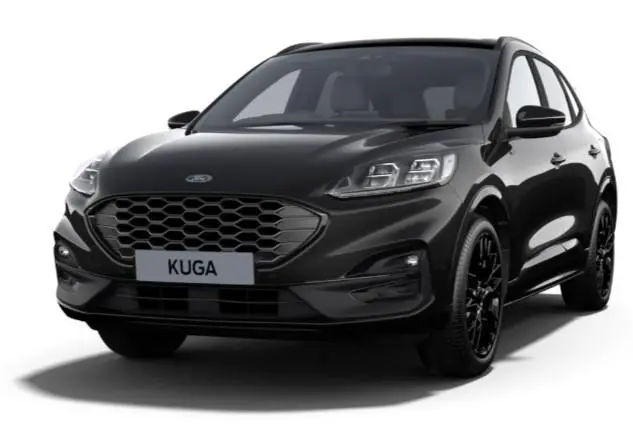 Image of a Ford Kuga 2024 Model in Agate Black Paint