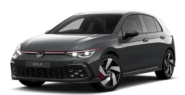 New Volkswagen Golf 2024 Model in Dolphin Grey Paint