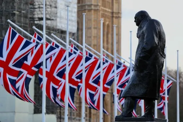 Image of Union Jacks Flying