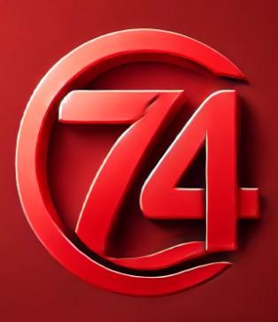 New 74 Vehicle Registration Plate Logo