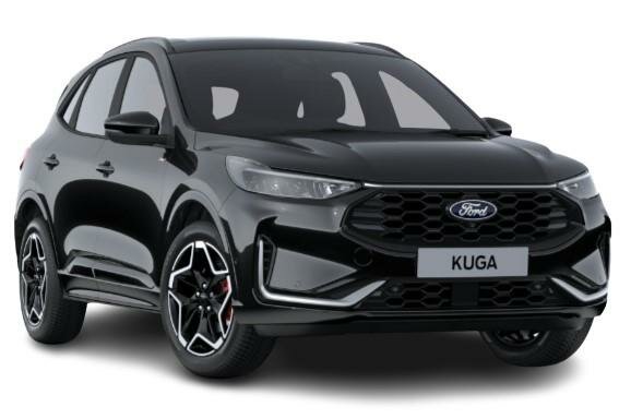 New Ford Kuga ST-Line X in Agate Black 2024 Model