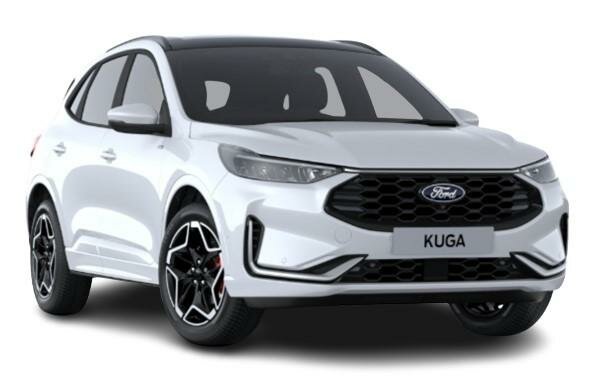 New Ford Kuga ST-Line X in Frozen White 2024 Model