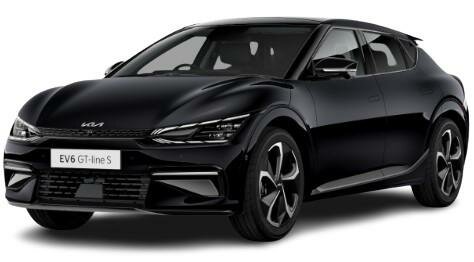 New KIA EV6 GT-Line S in Midnight Black Paint