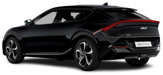 New KIA EV6 GT-Line S 2024 in Midnight Black