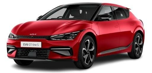 New Kia EV6 GT-Line S in Runway Red 2024 Model