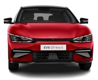 New KIA EV6 GT-Line S 2024 Model in Runway Red Paint