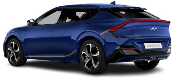 New KIA EV6 GT-Line S 2024 in Yacht Blue