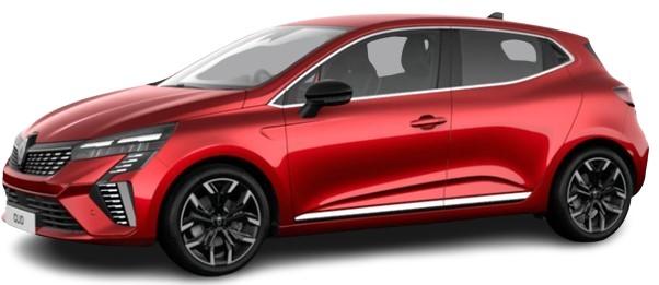 New Renault Clio Techno 2025 in Flame Red