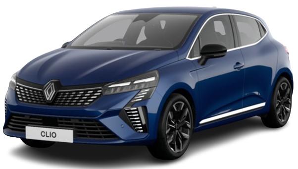 New Renault Clio Techno 2025 Model in Iron Blue