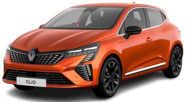 New Renault Clio Techno 2025 in Valencia Orange