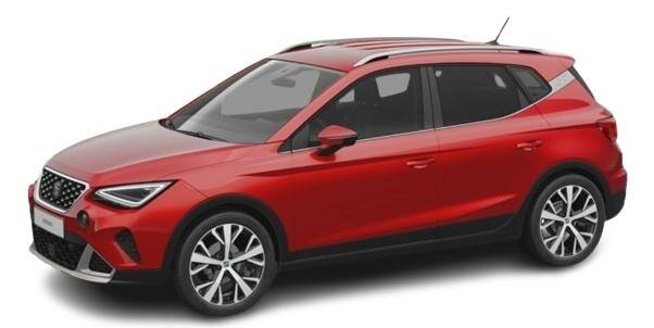 New SEAT Arona 2024 model in Desire Red