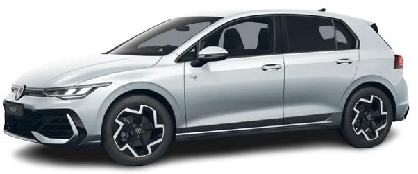 New Volkswagen Golf R-Line 74 Registration Plate Car in Oyster Silver Metallic Paint