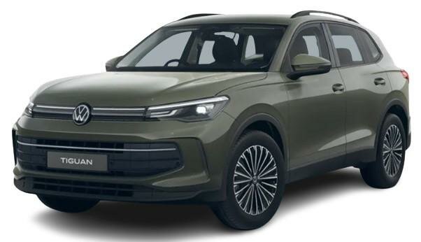 New Volkswagen Tiguan Life 2024 Model in Cipressino Green