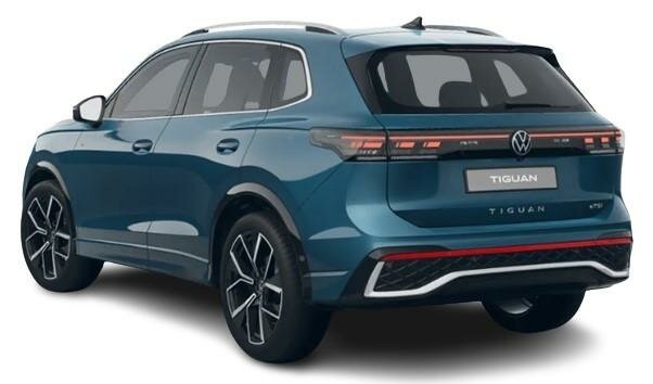 New Volkswagen Tiguan R-Line in Nightshade Blue - Rear View