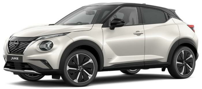 New Nissan Juke Tekna Plus 2024 in White Paint